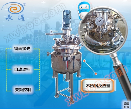 зеркальный реактор из нержавеющей стали