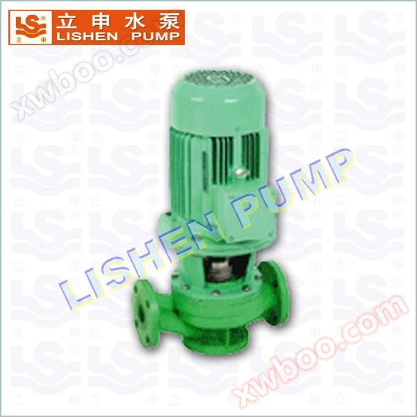FPG vertical engineering plastic vertical pipeline pump