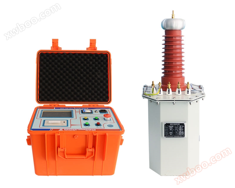 Power frequency withstand voltage test device YDJ-5kVA/50kV+HZXC-104D intelligent oil immersed type