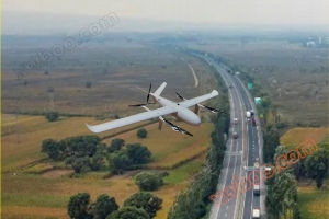 De rode draak 825 (CL-825) 3.5hr@1kg Elektrische verticale start en landing vaste vleugel drone