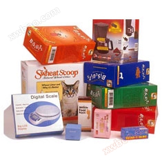 Kleur doos verpakking doos